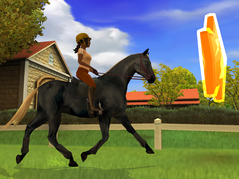 Illustration for article titled My Horse and Me: Riding For Gold Could Drive Me to Violence